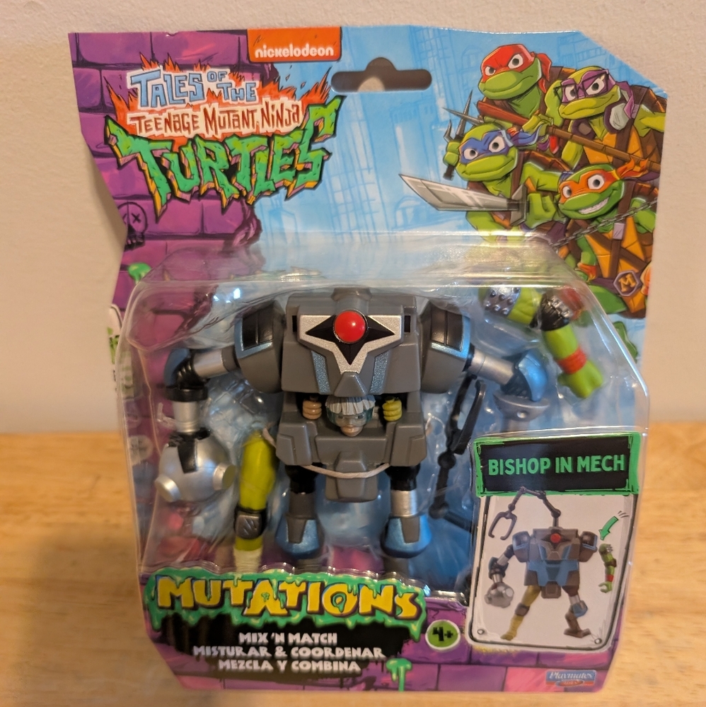Nickelodeon Gray and Black Action Figures Playset